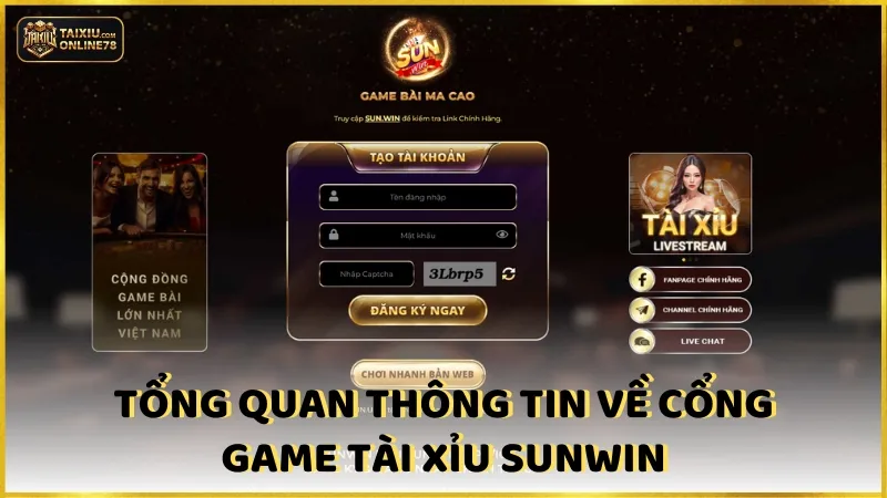 Review Cổng Game Tài Xỉu Sunwin - Sân Chơi Săn Hũ Nghìn Đô! 2 Tổng quan về Tài xỉu Sunwin
